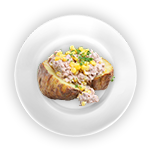 Baked Potato With Tuna Mayo & Sweetcorn 