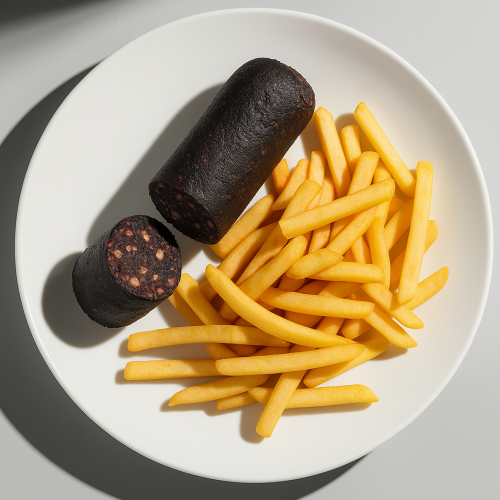 Split Black Pudding 