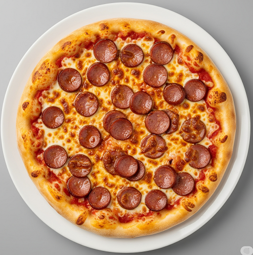 Smoked Sausages Pizza 